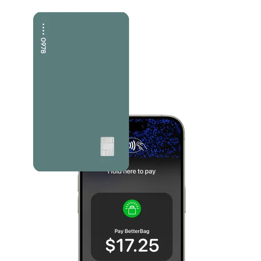 Customer tapping a card on a phone to pay with Kurv Tap to Pay