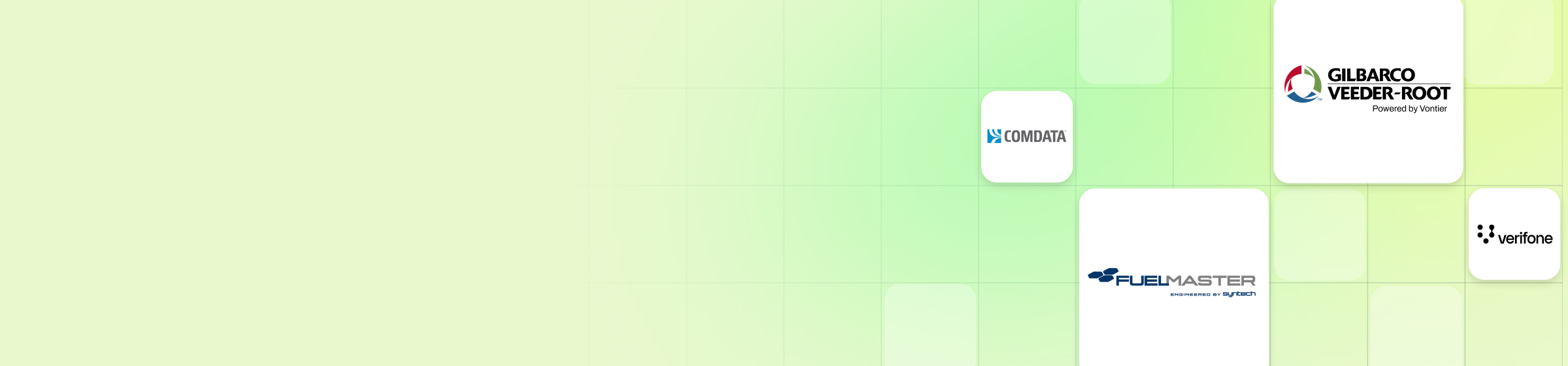 this is the kurv business partner logo integrations for desktop view.